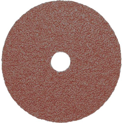 Resin Fibre Sanding Disc, Aluminum Oxide, A24, 5" Dia x 7/8" Arbor MAS Chibougamau