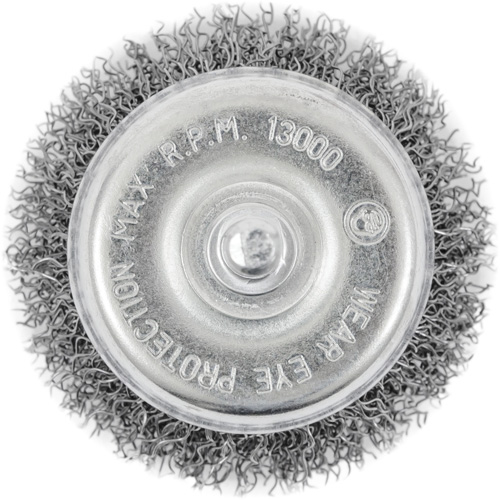 Brosse coupelle sertie sur tige MAS Chibougamau