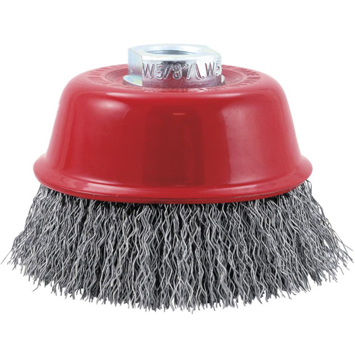 Crimped Cup Brush, 3-1/4", 0.014" Fill MAS Chibougamau