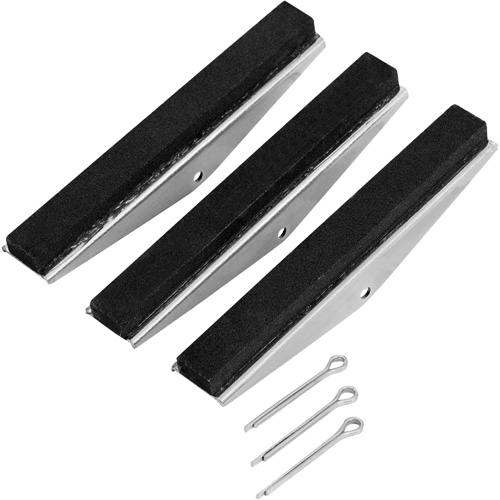 Jeu de pierres de rechange pour polissage grossier 3 mcx MAS Chibougamau