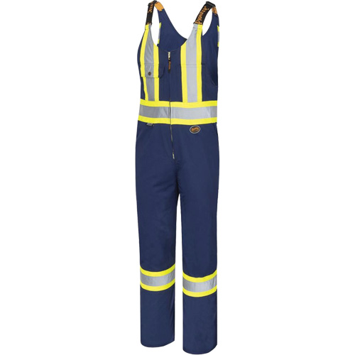 6615T Safety Coveralls, Poly-Cotton, 48 (Tall), Navy Blue MAS Chibougamau