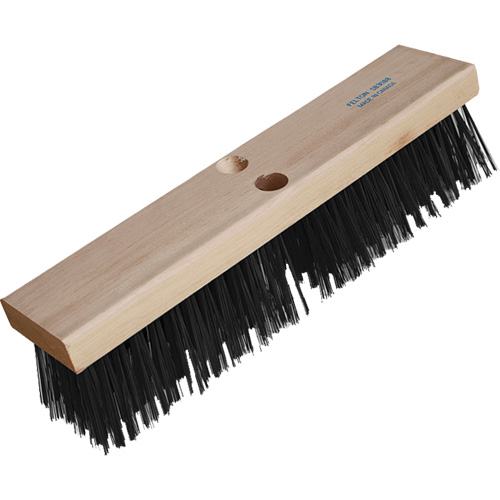 Road Warrior Extra Heavy-Duty Push Broom, 16", X-Coarse, Wire Bristles MAS Chibougamau