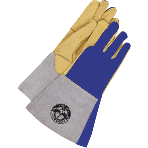 MIG & TIG Welding Gloves, Grain Deerskin, Size Large MAS Chibougamau