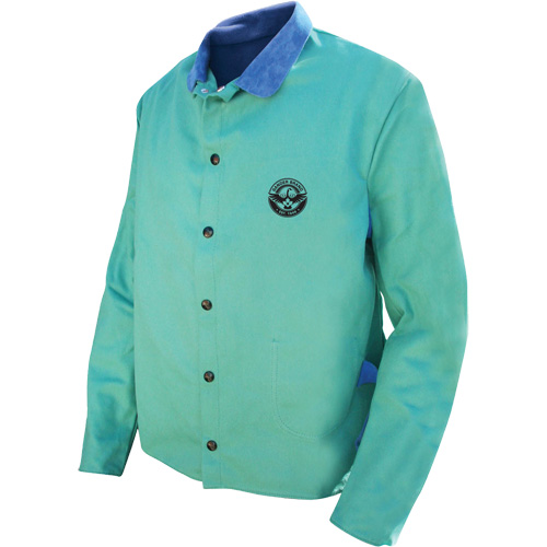 Veste de soudage Gander Brand Banox FR, Coton, 3T-Grand, Vert MAS Chibougamau
