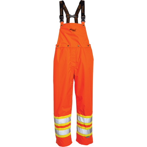 Salopette 300 deniers Journeyman, Polyester, Grand, Orange haute visibilit&eacute; MAS Chibougamau