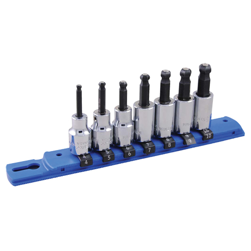 Metric Ball Nose Socket Set, 7 Pcs MAS Chibougamau