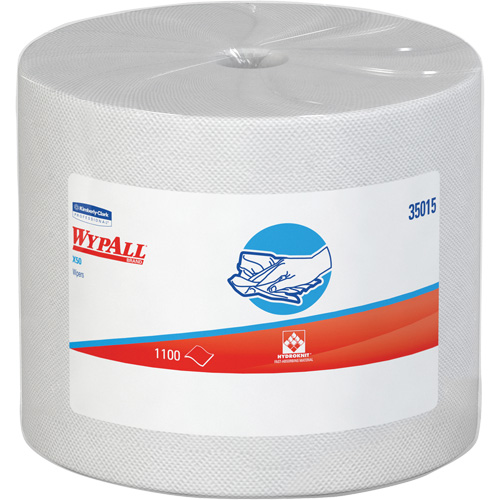 WypAll&reg; X50 Extended Use Cloths, All-Purpose, 13-2/5" L x 9-4/5" W MAS Chibougamau