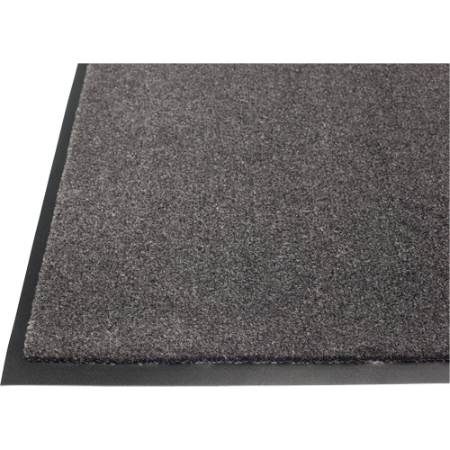 Tapis Poly-Tuft, Essuie-pieds, 4' x 6' x 5/16", Charbon MAS Chibougamau