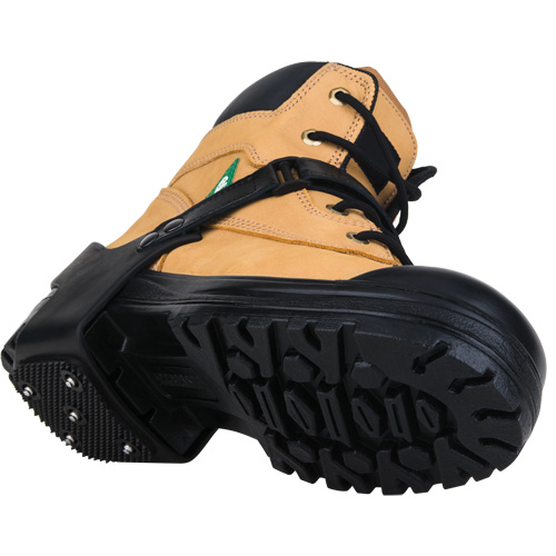 Heelstop Ice Cleats, Tungsten Carbide, Stud Traction, Large MAS Chibougamau
