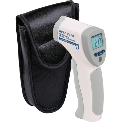Thermom&egrave;tre &agrave; infrarouge alimentaire, -4°- 392° F ( -20° - 200° C )/-58°- 4° F ( -50° - -20° C ), 8:1, &eacute;missivit&eacute; Fixe MAS Chibougamau