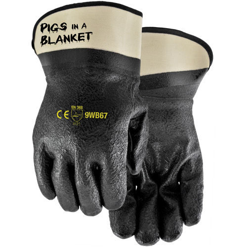 Gants enduits Pigs in a Blanket, Taille unique, R&ecirc;vetement PVC/Nitrile MAS Chibougamau