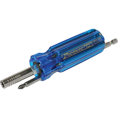 Super 8 Plus Multibit Screwdriver, Plastic Handle MAS Chibougamau