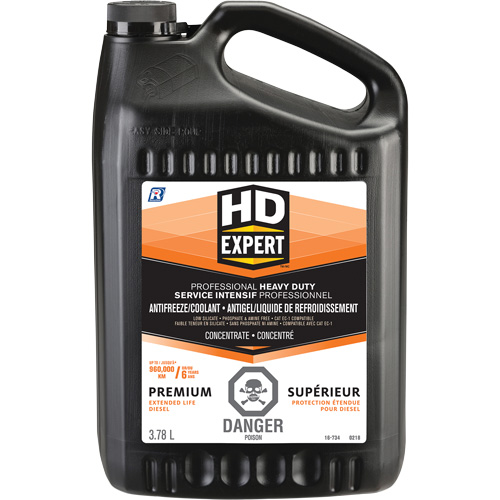 Antigel/liquide de refroidissement concentr&eacute; pour dur&eacute;e de vie prolong&eacute;e pour moteur diesel Turbo Power, 3,78 L, Gallon MAS Chibougamau