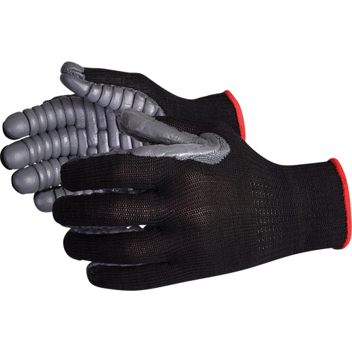 Gants antivibrations &agrave; doigts complets Vibrastop, Taille Grand, Paume Synth&eacute;tique MAS Chibougamau