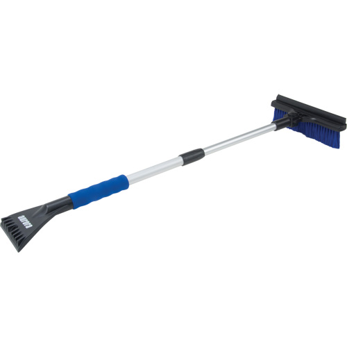 Brosse &agrave; neige t&eacute;lescopique, T&eacute;lescopique, lame Polypropyl&egrave;ne, 32-1/2" Longueur, Bleu MAS Chibougamau