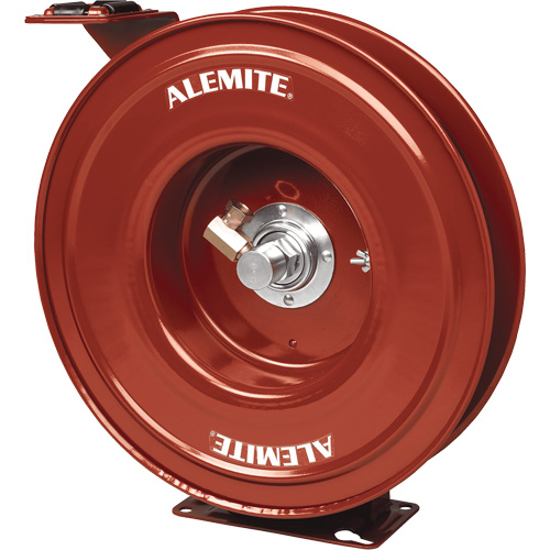 Alemite&reg; Heavy-Duty Hose Reel, Single Hose, 7" W x 19" D x 20-1/4" H MAS Chibougamau