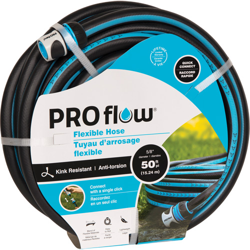 Flexible Hose, Plastic, 5/8" dia. x 100' MAS Chibougamau