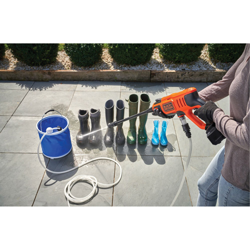 Laveuse &agrave; pression, &agrave; pile, 350 psi, 0,5 gal./min MAS Chibougamau