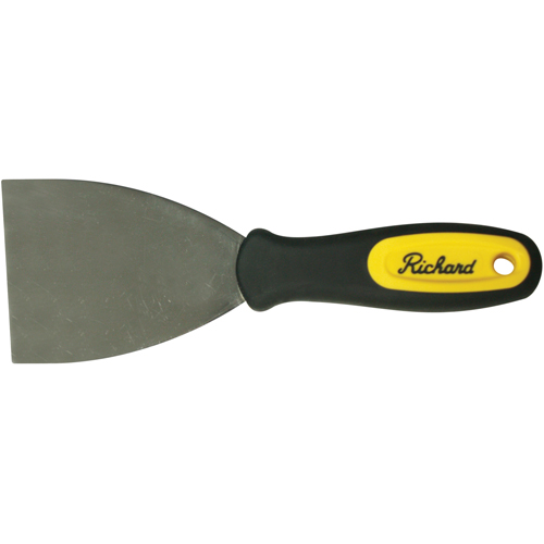 Stiff Wall Scrapers, High-Carbon Steel Blade, 3" Wide, Plastic Handle MAS Chibougamau