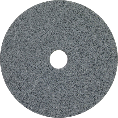 Disques unifi&eacute;s non tiss&eacute;s, 6" x 1", Arbre de 1", Grain de Fin, Carbure de silicium MAS Chibougamau