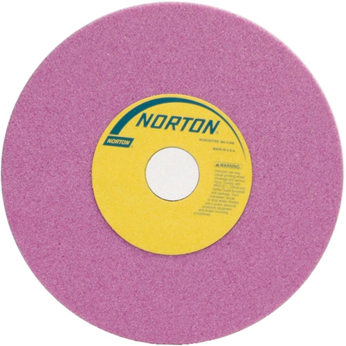 Meule vitrifi&eacute;e, type 01, Oxyde d'aluminium, 8" x 1/2" MAS Chibougamau