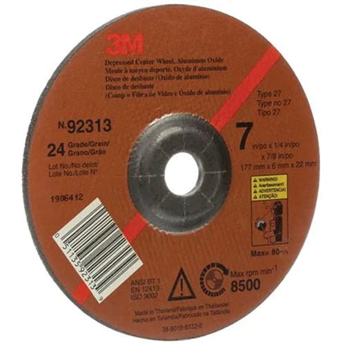 Depressed Centre Grinding Wheel MAS Chibougamau