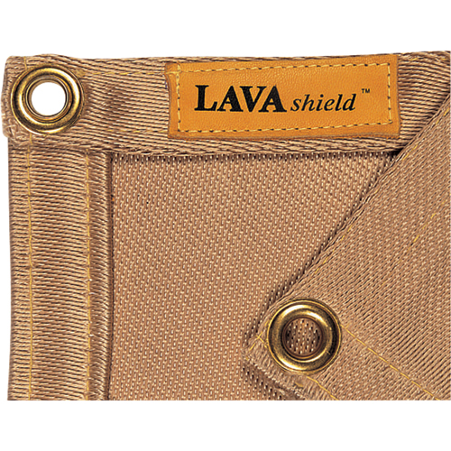 18-Oz. Silica Lavashield Welding Blanket, 3' W x 3' L, Rated Up To 1472°F(800°C) MAS Chibougamau