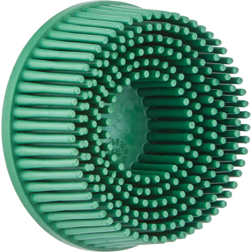 Meule en soie Roloc Scotch-Brite, C&eacute;ramique, Grain Cors&eacute;, 2" dia. MAS Chibougamau
