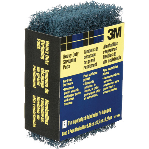 Tampons de d&eacute;capage pour gros travaux, Oxyde d'aluminium, 3-1/2" x 5", Grain Cors&eacute; MAS Chibougamau