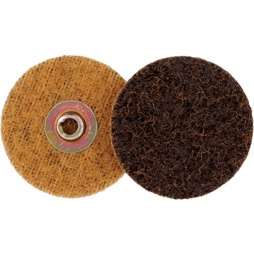 Disque RC de traitement de surface TS &agrave; changement rapide Standard Abrasives, 2" dia., Grain Cors&eacute;, Oxyde d'aluminium MAS Chibougamau
