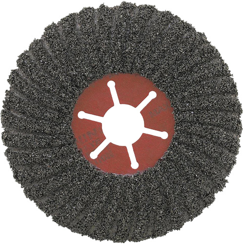 Powerflex Semi-Flexible Disc, 5" Dia., C24 Grit, Silicon Carbide MAS Chibougamau