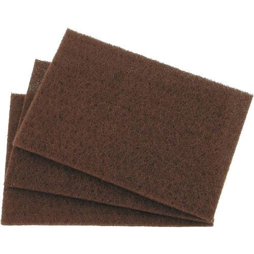 Very Fine Abrasive Hand Pads, 6" x 9", 320A Grit MAS Chibougamau