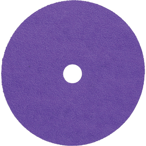 Disque en fibre Cubitron 3, C&eacute;ramique, 60+, 9-1/8" Dia x 7/8" Arbre MAS Chibougamau