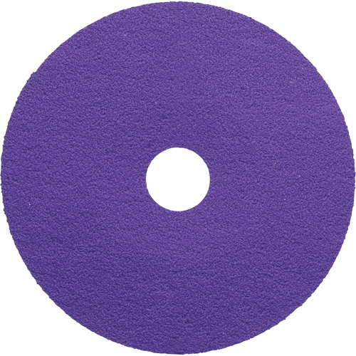 Disque en fibre Cubitron 3, C&eacute;ramique, 80+, 4-1/2" Dia x 7/8" Arbre MAS Chibougamau
