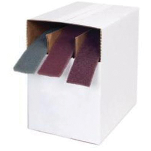 Rouleau de papiers abrasifs non tiss&eacute;s assortis Bear-Tex, Multigrain, Oxyde d'aluminium/Carbure de silicium, 2" la x 5 vg lo MAS Chibougamau