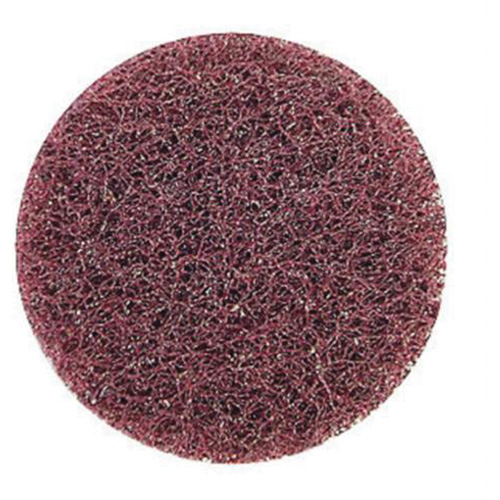 Bear-Tex&reg; High Strength Non-Woven Quick-Change Buffing Disc, 2" Dia., Medium Grit, Aluminum Oxide MAS Chibougamau