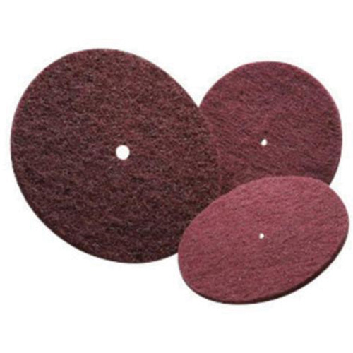 Bear-Tex&reg; High Strength Non-Woven Disc, 6" Dia., Very Fine Grit, Aluminum Oxide MAS Chibougamau