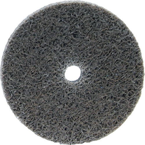 Disque unifi&eacute; non tiss&eacute; Bear-Tex, 2" x 1/4", Arbre de 1/4", Grain de Moyen, Oxyde d'aluminium MAS Chibougamau