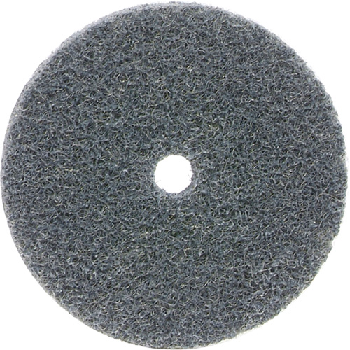 Disque unifi&eacute; non tiss&eacute; Bear-Tex, 2" x 1/4", Arbre de 1/4", Grain de Fin, Carbure de silicium MAS Chibougamau