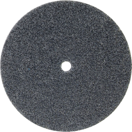 Disque unifi&eacute; non tiss&eacute; Bear-Tex, 3" x 1/4", Arbre de 1/4", Grain de Fin, Carbure de silicium MAS Chibougamau
