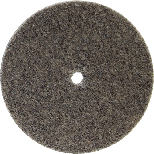 Disque unifi&eacute; non tiss&eacute; Bear-Tex, 3" x 1/4", Arbre de 3/8", Grain de Moyen, Oxyde d'aluminium MAS Chibougamau