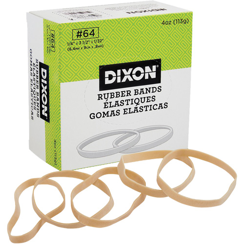 Bandes &eacute;lastiques Rotex, 3-1/2" x 1/4" MAS Chibougamau