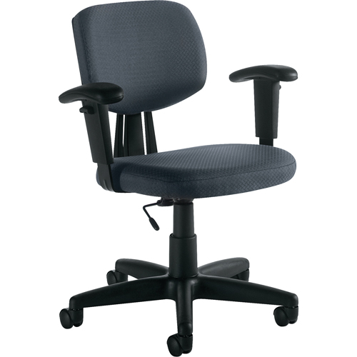 Task Chair, Fabric, Charcoal MAS Chibougamau