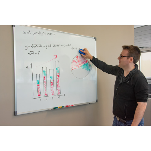 White Board, Non-Magnetic, 24" W x 18" H MAS Chibougamau