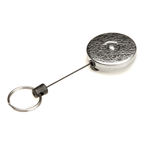 D&eacute;rouleurs autor&eacute;tractables originaux #485-HDK, Chrome, C&acirc;ble 48", Fixation Agrafe de ceinture MAS Chibougamau