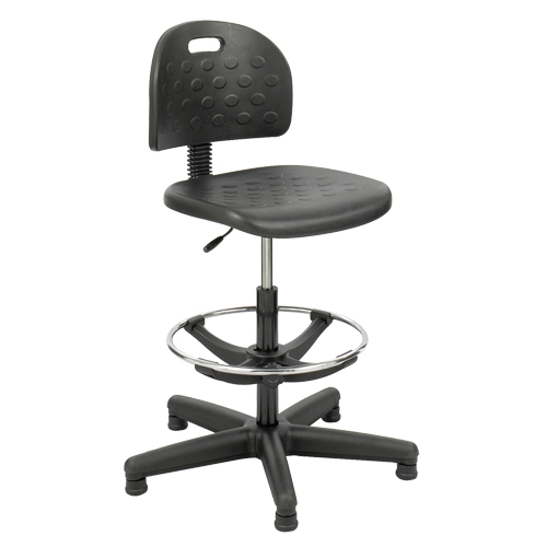 Tabouret Soft Tough, Stationnaire, Ajustable Hauteur, Capacit&eacute; 250 lb MAS Chibougamau