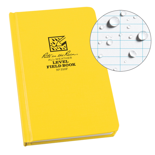 Livre reli&eacute;, Couverture rigide, Jaune, 160 Pages, 4-5/8" , 7-1/4"  MAS Chibougamau