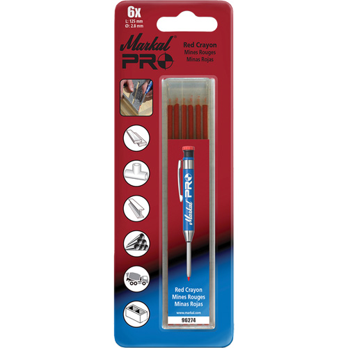 Recharge pour marqueur m&eacute;canique PRO Markal, 2,8 mm MAS Chibougamau