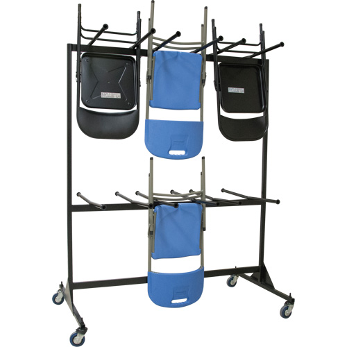 Chariot pour chaises pliantes &agrave; deux c&ocirc;t&eacute;s MAS Chibougamau