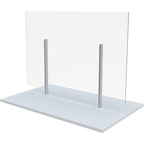Vitre hygi&eacute;nique sur pied, 36" la x 36" h MAS Chibougamau